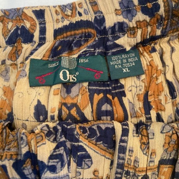 Orvis Multicolor Patterned Long Skirt - Picture 2 of 3